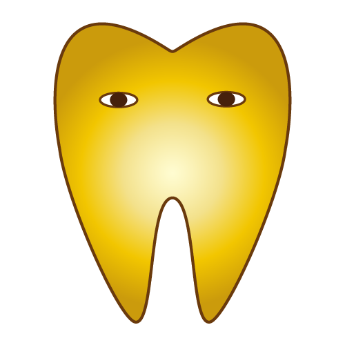 金歯のキャラクター