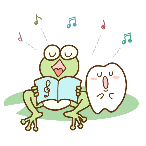 カエルと歌う歯のキャラクター