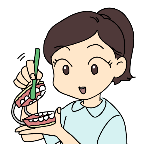 治療の流れ　歯磨き指導02