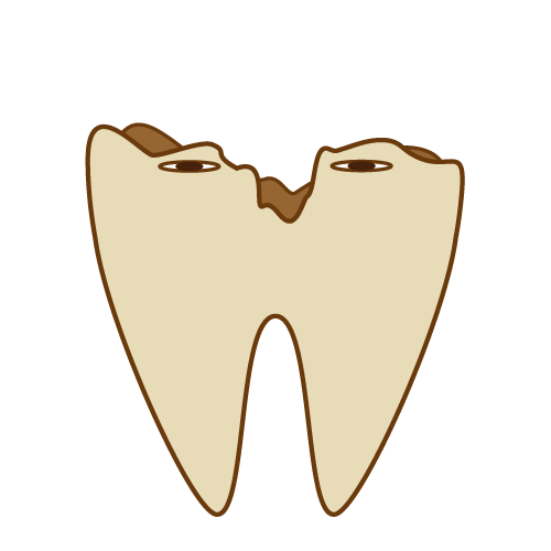 瀕死の歯のキャラクター