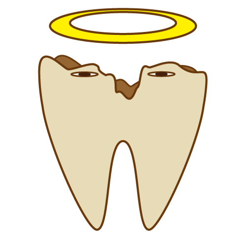 天に召された歯のキャラクター
